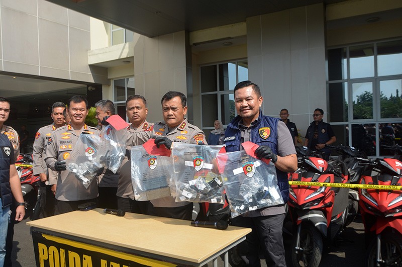 Puluhan Motor Bodong Tanpa Dokumen Resmi Siap Dikirim ke Vietnam - Bagian 2