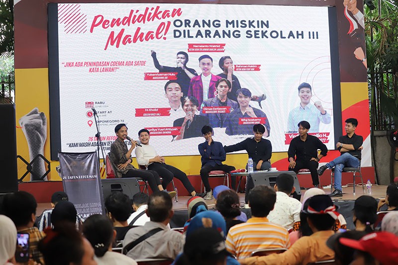 Kritisi Biaya Pendidikan Mahal, Mahasiswa: Orang Miskin Dilarang Sekolah - Bagian 1