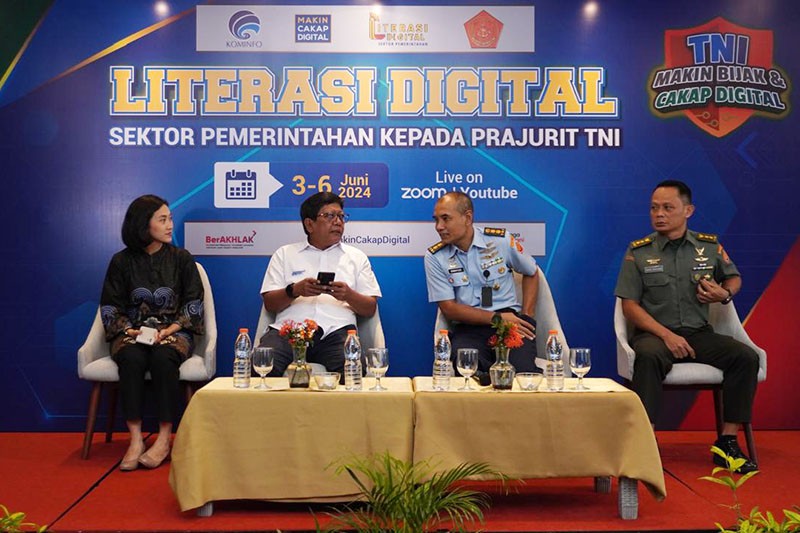 Literasi Digital Jadi Salah Satu Unsur Pendorong TNI Capai Visi Misi “PRIMA” - Bagian 1