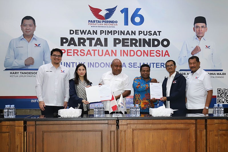 Partai Perindo Dukung Befa - Natan pada Pilgub Papua Pegunungan 2024 - Bagian 1