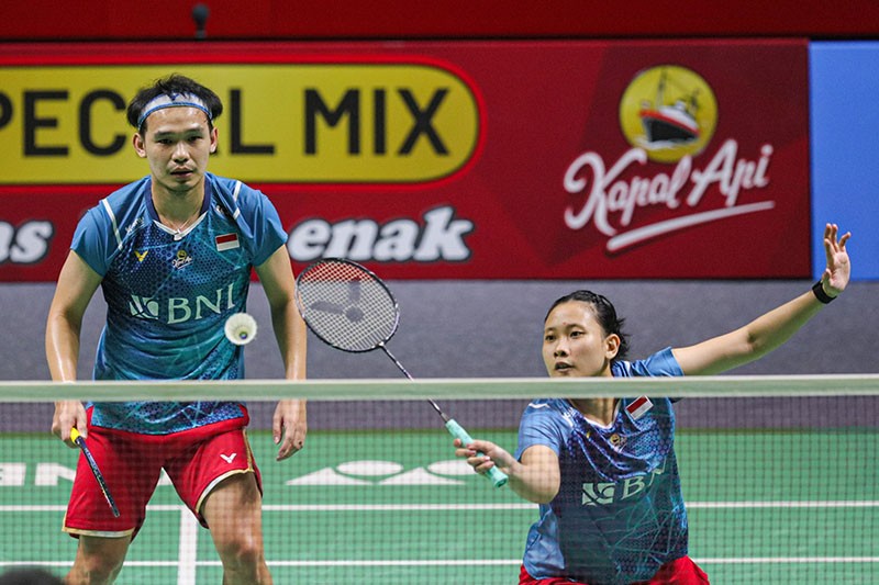 Ekspresi Rinov-Pitha Gagal ke Babak 16 Besar Usai Takluk dari Pasangan Taiwan - Bagian 5