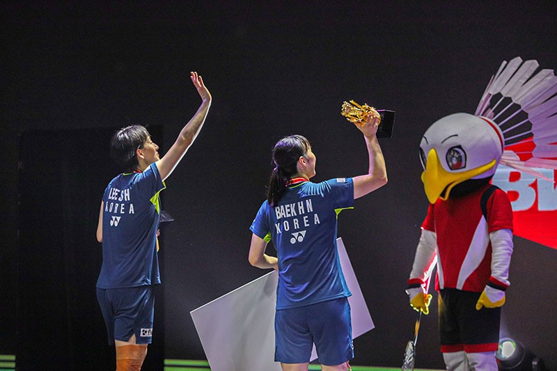 Ganda Putri Korea Selatan Baek/Lee Juara Indonesia Open 2024 - Bagian 1