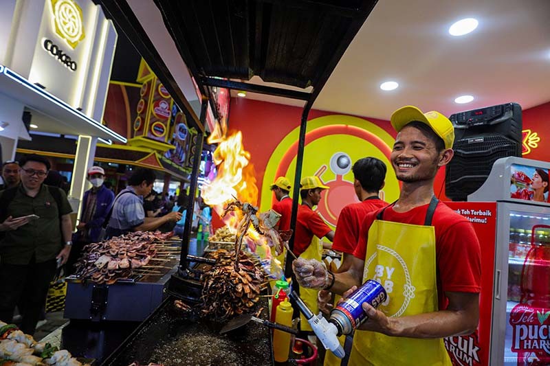 Suasana Jakarta Fair 2024 yang Baru Dibuka Presiden Jokowi - Bagian 5
