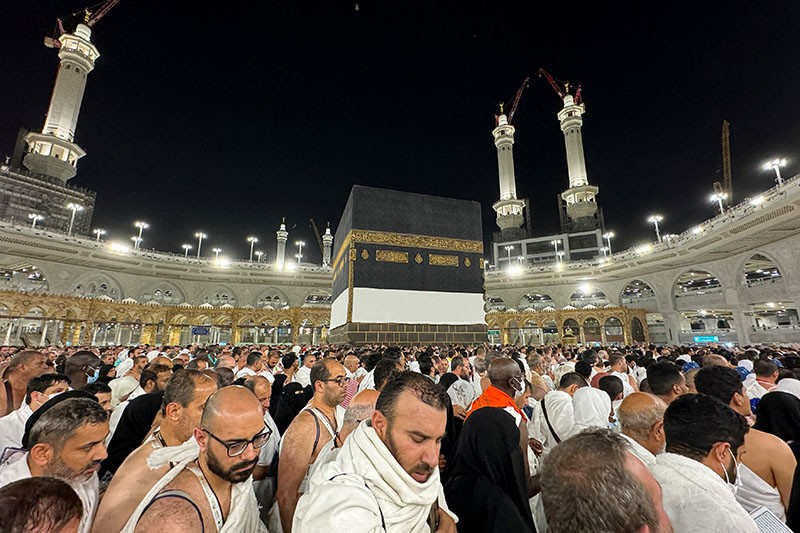 Potret Jutaan Jemaah Haji Tawaf Keliling Ka'bah - Bagian 2