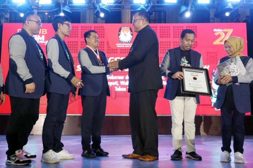Coklit Data Data Pemilih Pilkada 2024 KPU Jatim Raih Rekor MURI - Bagian 3