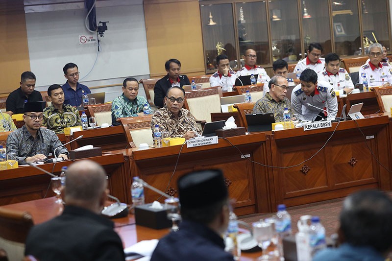 Pusat Data Nasional Diserang Hacker, Begini Ekspresi Menkominfo dan Kepala BSSN - Bagian 5
