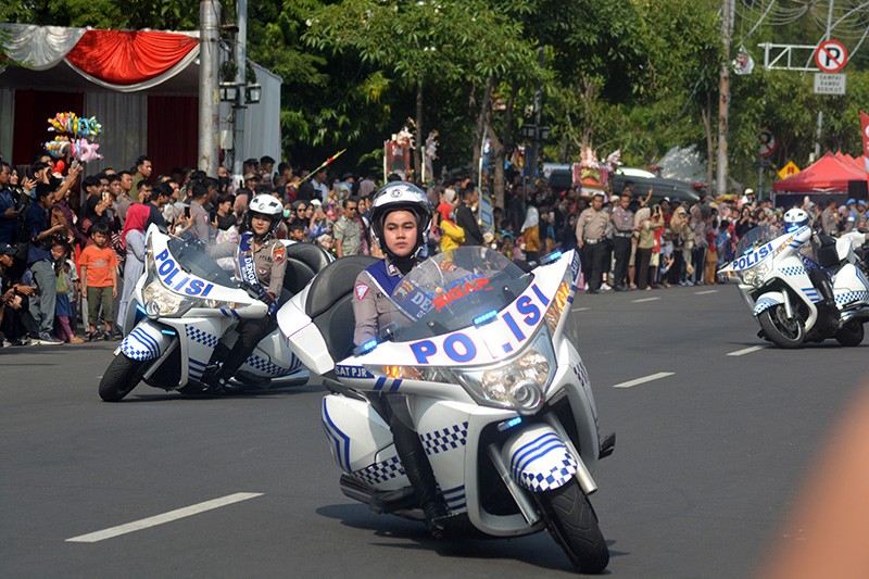 Foto-Foto Kemeriahan HUT Ke-78 Bhayangkara Tingkat Polda Jateng  - Bagian 1