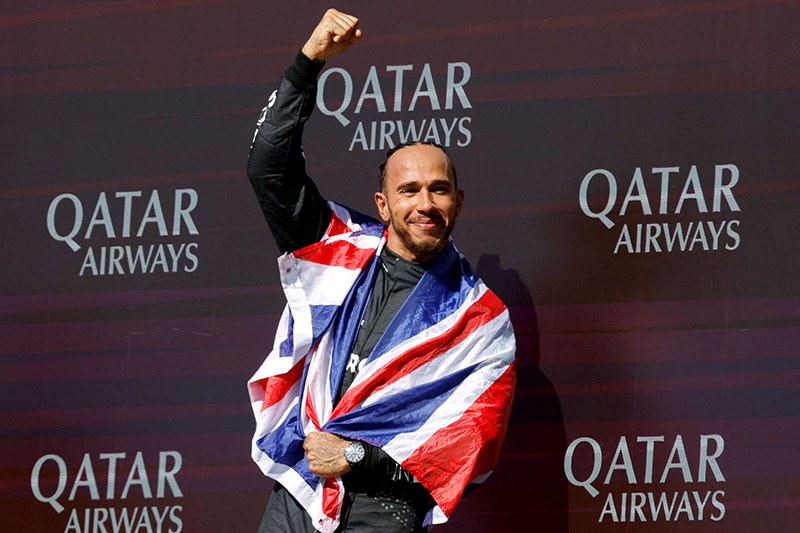 Lewis Hamilton Juara F1 GP Inggris di Sirkuit Silverstone - Bagian 3
