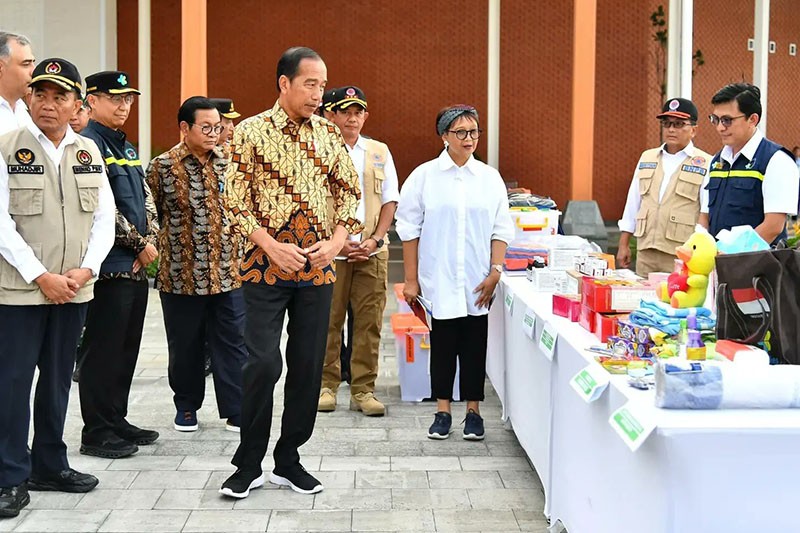 Presiden Jokowi Lepas Bantuan Misi Kemanusiaan untuk Papua Nugini dan Afganistan - Bagian 2