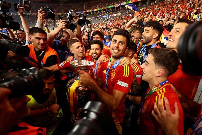 Selebrasi Timnas Spanyol Juara Euro 2024 - Bagian 3
