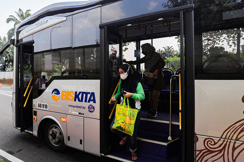 Menjajal Biskita Trans Depok, Ongkis Gratis Selama 6 Bulan! - Bagian 1