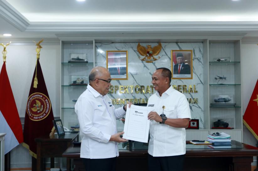 Penyerahan Pensiun Pertama Irjen Kemhan RI  - Bagian 1