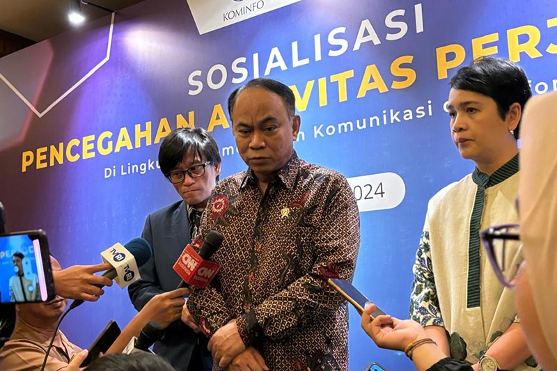 Seluruh Civitas Kementerian Kominfo Berkomitmen untuk Tidak Beraktivitas Judi Online - Bagian 1