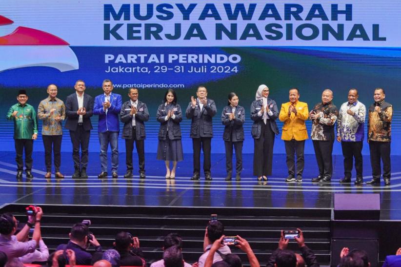 HT Resmi Buka Mukernas Partai Perindo 2024 - Bagian 3
