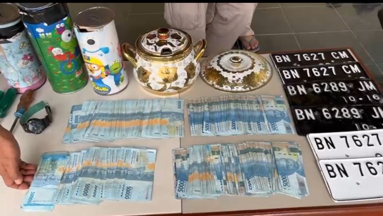 Polisi Tangkap Residivis Pencuri Uang Puluhan Juta di Bangka 