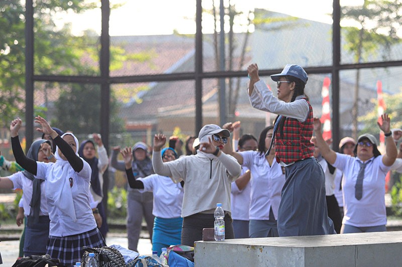 Wisata Akhir Pekan di RTH Ranggon Wijaya Kusuma  - Bagian 4