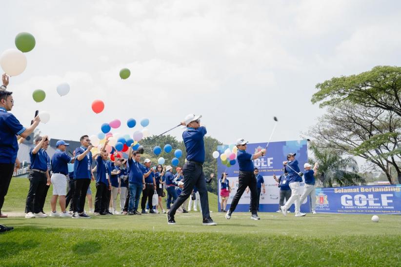 Kadin Kota Jakarta Timur Gelar Turnamen Golf dan Kegiatan Amal - Bagian 1