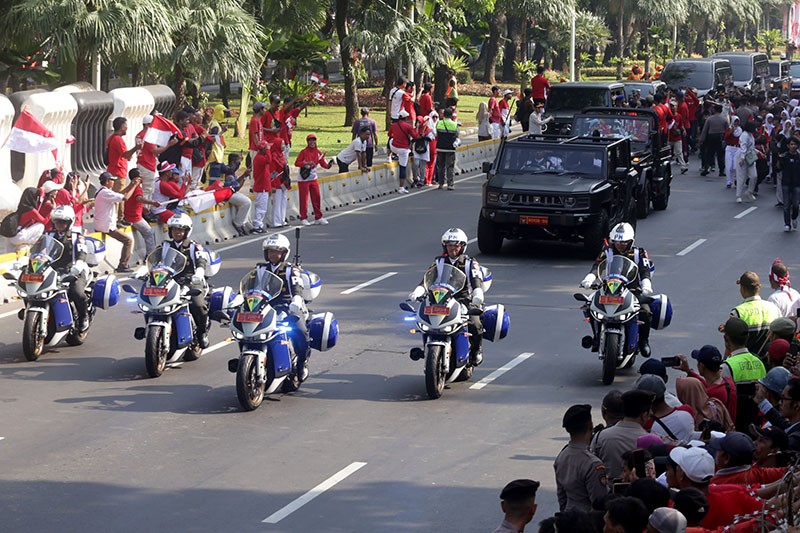 Suasana Kirab Bendera Pusaka dan Naskah Teks Proklamasi RI - Bagian 3