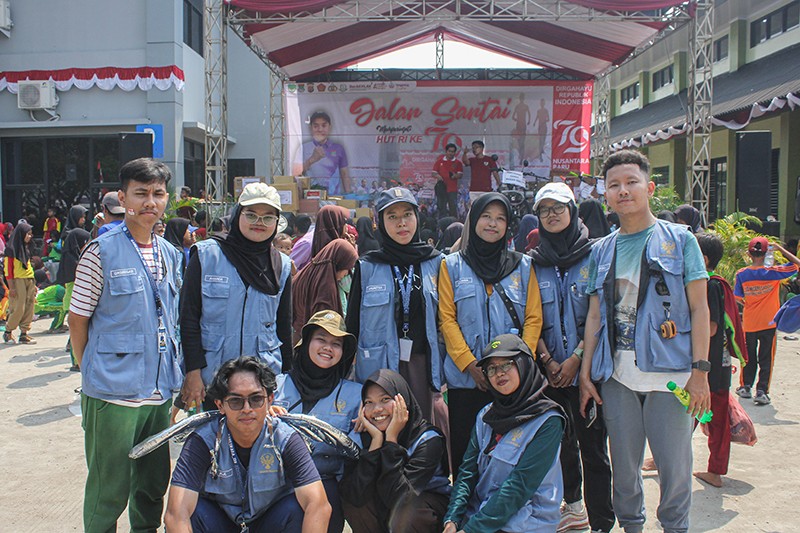 Ribuan Warga Mekar Baru Tangerang Jalan Santai Sambut HUT ke-79 RI - Bagian 6