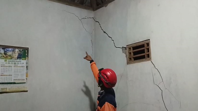 Update Gempa Gunungkidul M5,8, BNPB: 8 Bangunan Rumah hingga Pasar Rusak Ringan