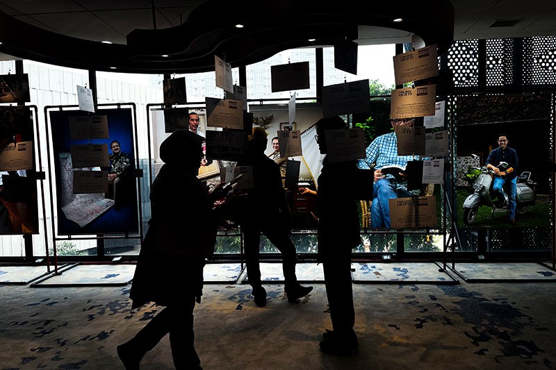 Antusiasme Pengunjung Melihat Pameran Foto Sayonara Jakarta  - Bagian 5