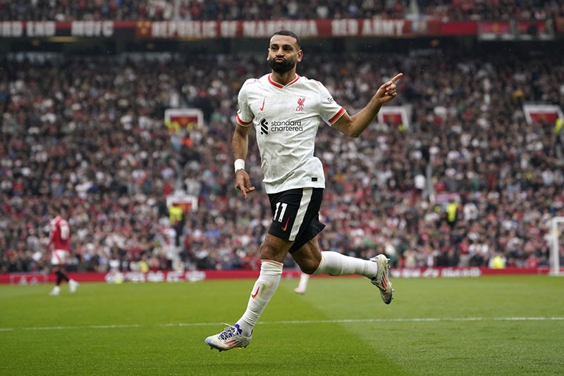 Mo Salah Pemain Liverpool Pencetak Gol Terbanyak Bobol Gawang MU - Bagian 3