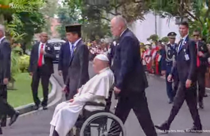 Momen Presiden Jokowi Terima Kunjungan Kenegaraan Paus Fransiskus - Bagian 3