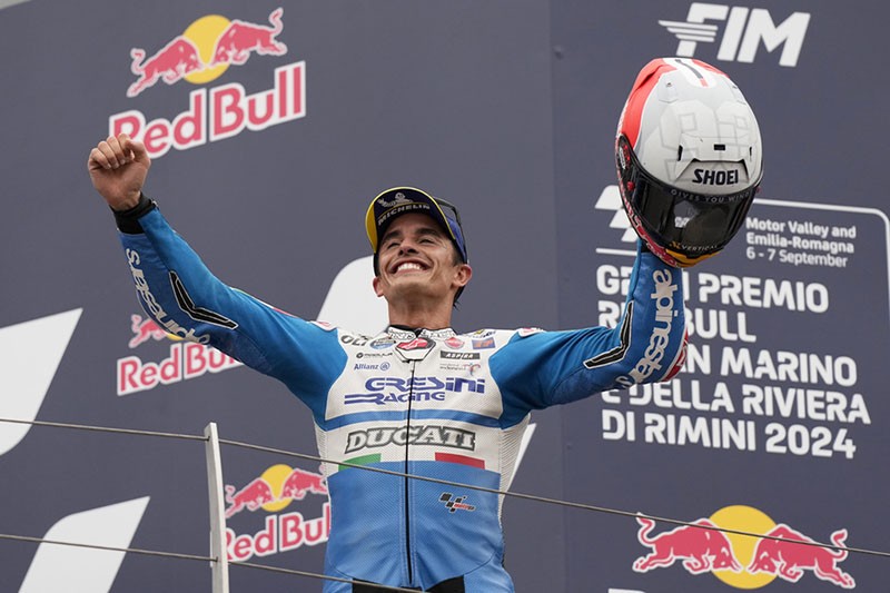 Marc Marquez Juara MotoGP San Marino 2024, Sukses Asapi Bagnaia dan Bastianini - Bagian 2