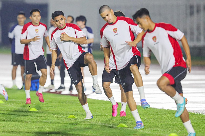 Timnas Indonesia Siap Hadapi Australia di Stadion GBK - Bagian 3