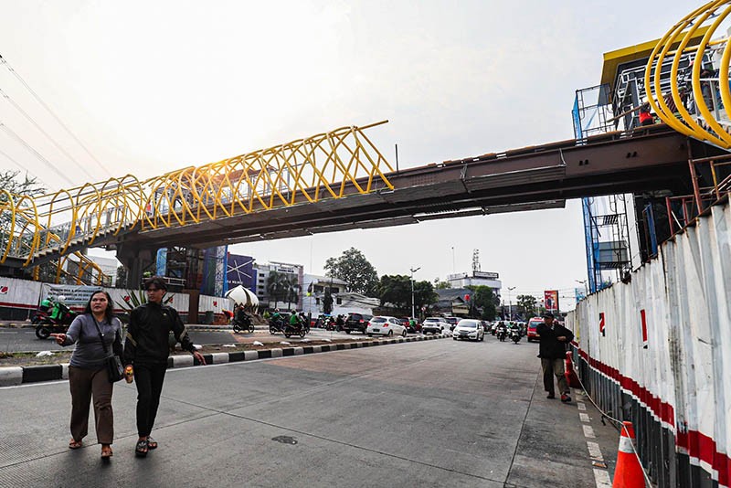Proyek Baru, 4 JPO di Jakarta Bantu Pejalan Kaki Menyeberang Jalan - Bagian 1