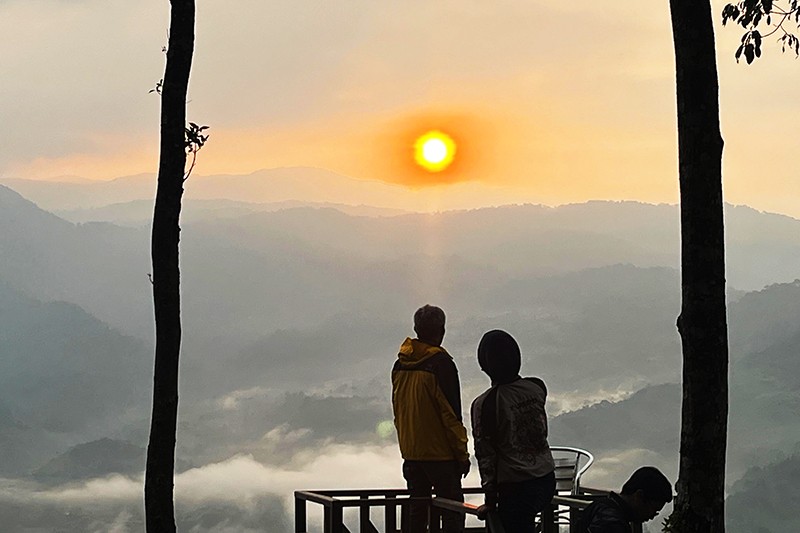 Melihat Keindahan Alam Negeri di Atas Awan Citorek Lebak Banten - Bagian 1