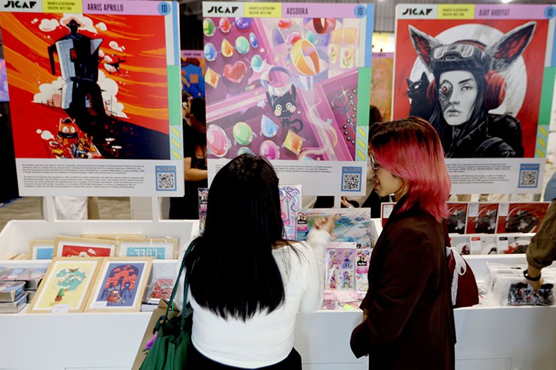 Pameran Seni Kreatif dan Visual JICAF 2024 Hadirkan 100 Talenta Dunia - Bagian 1