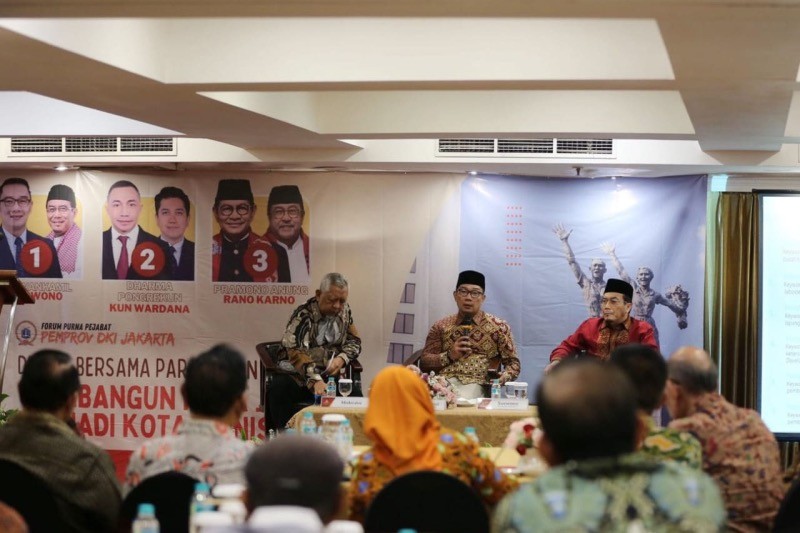 Pasangan RIDO Akan Berdayakan Pensiunan ASN Menghijaukan Jakarta - Bagian 1