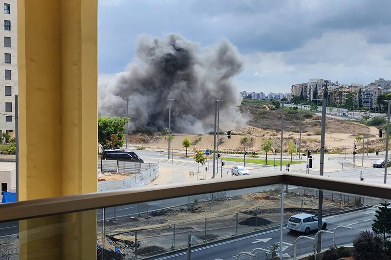 Setelah Hizbullah Giliran Roket Hamas Hujani Tel Aviv Israel - Bagian 1
