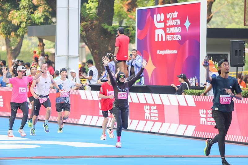 Keseruan Jakarta Running Festival 2024 Diikuti Ribuan Pelari dari Dalam dan Luar Negeri - Bagian 1
