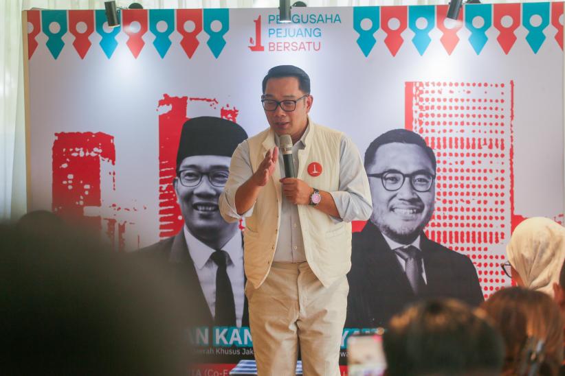 Ridwan Kamil Semakin Yakin Menang Satu Putaran Setelah Didukung Pengusaha Muda - Bagian 1