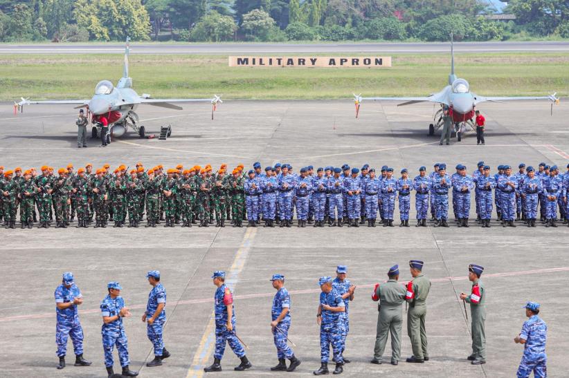 Pengamanan Pelantikan Presiden dan Wapres, TNI AU Kerahkan 20 Pesawat - Bagian 1