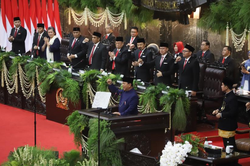 Pidato Menggebu-gebu Presiden Prabowo Subianto  usai Dilantik - Bagian 1