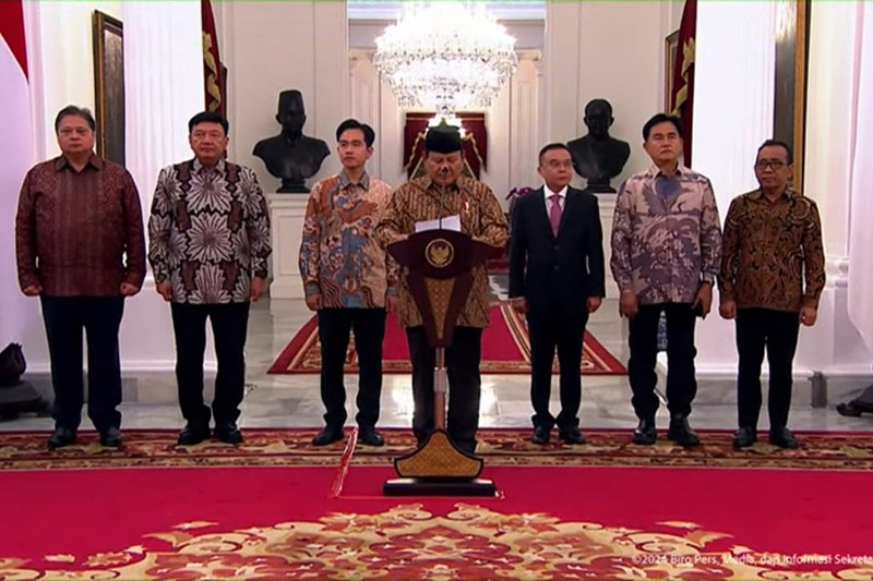 Daftar Lengkap Menteri-Wamen Kabinet Merah Putih Prabowo-Gibran 2024-2029 - Bagian 1