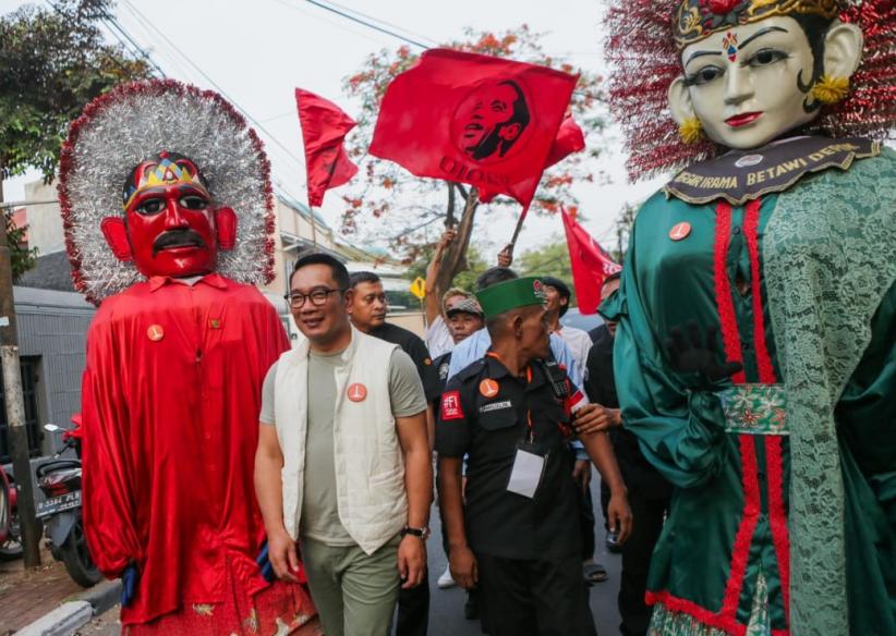 Jokowi Dukung Ridwan Kamil-Suswono Lewat Deklarasi Projo - Bagian 1