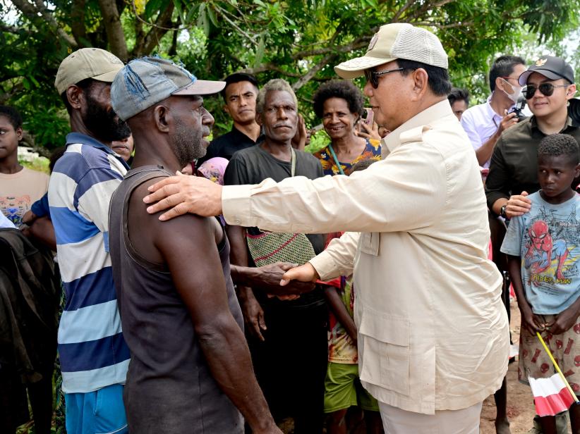 Momen Hangat Presiden Prabowo bersama Warga Merauke - Bagian 2