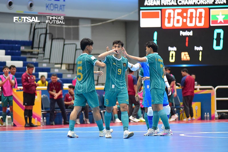 Tanpa Kekalahan, Timnas Indonesia Juara Grup B ASEAN Futsal Championship 2024 - Bagian 1