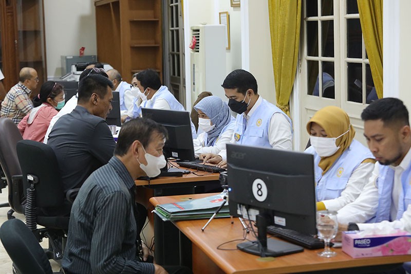 Suasana Posko Lapor Mas Wapres di Istana Wakil Presiden - Bagian 4