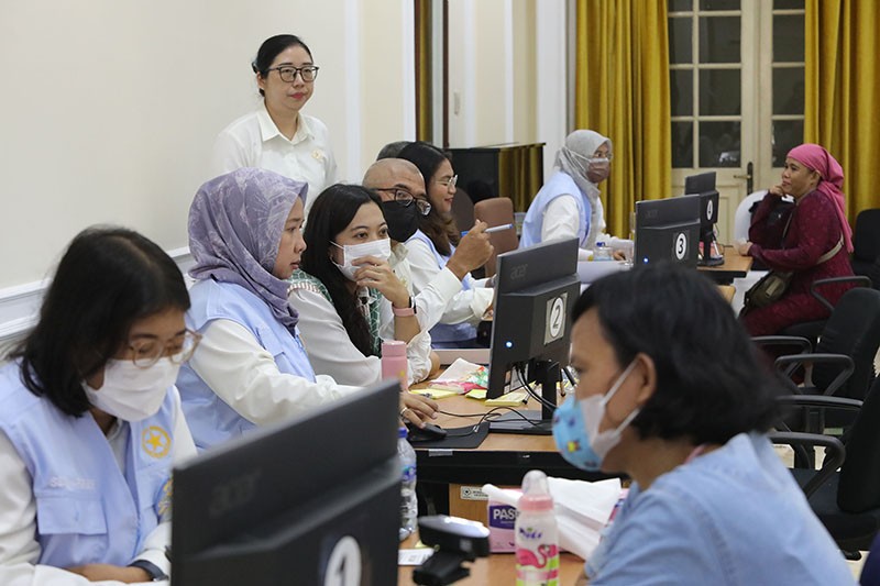Suasana Posko Lapor Mas Wapres di Istana Wakil Presiden - Bagian 6