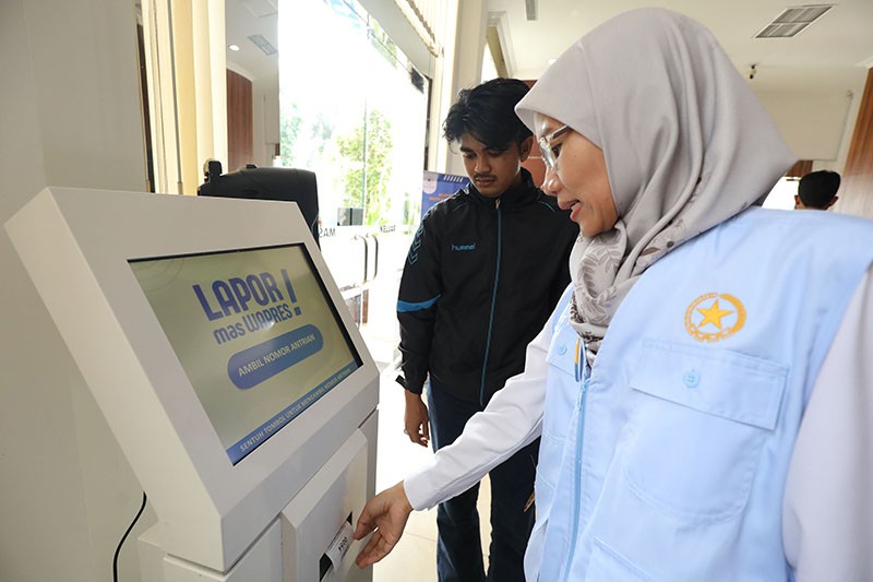 Suasana Posko Lapor Mas Wapres di Istana Wakil Presiden - Bagian 2
