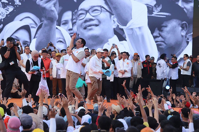 Satuin Jakarta, Ridwan Kamil-Suswono Akan Realisasikan Janji Kampanye - Bagian 5