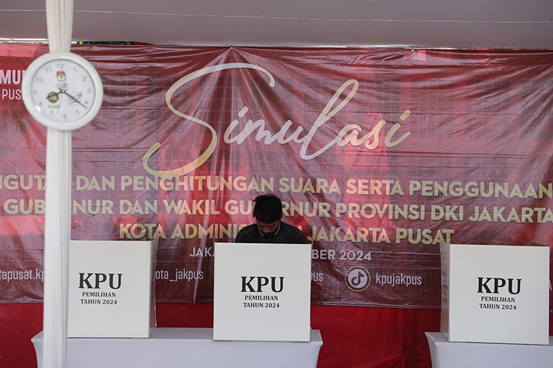 Simulasi Pemungutan Suara Pilgub Jakarta 2024 - Bagian 2