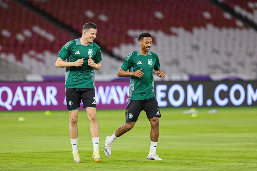 Timnas Arab Saudi Latihan Persiapan Hadapi Timnas Indonesia di GBK   - Bagian 3