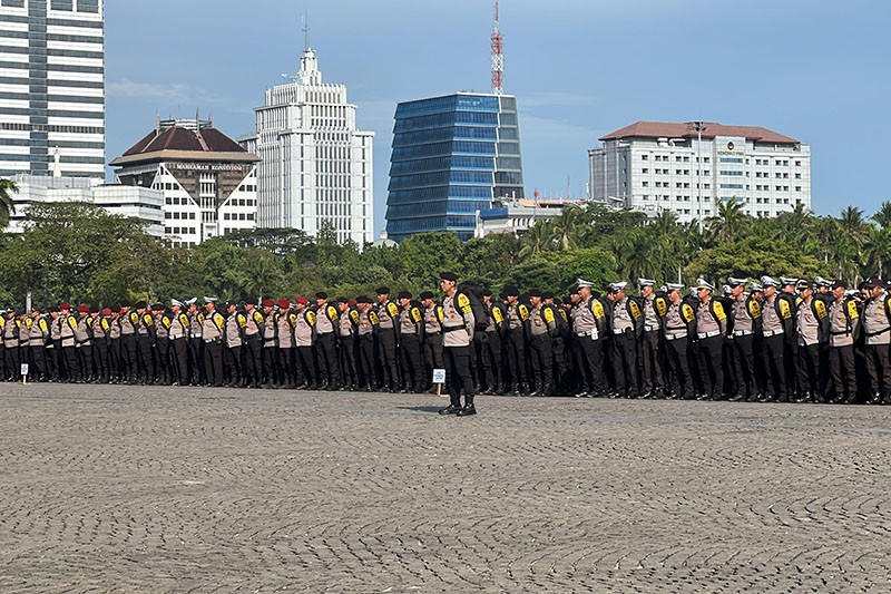 Apel Operasi Mantap Praja Jaya Pengamanan Pilkada 2024 - Bagian 2