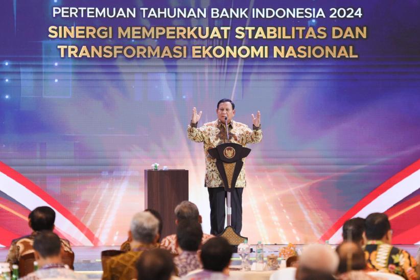 Arahan Presiden Prabowo pada Malam Pertemuan Tahunan Bank Indonesia 2024 - Bagian 1